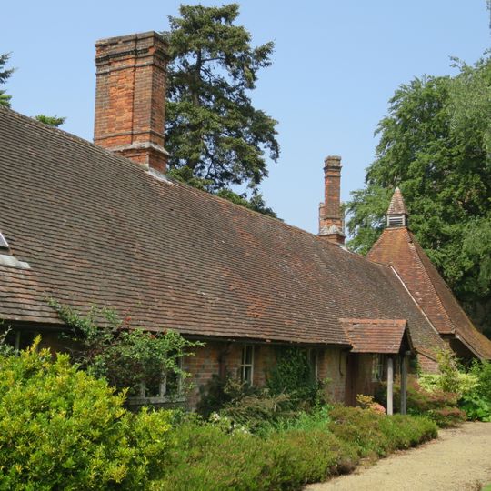 Estate Office And Workshop To South Of Hall Place With Peacock House