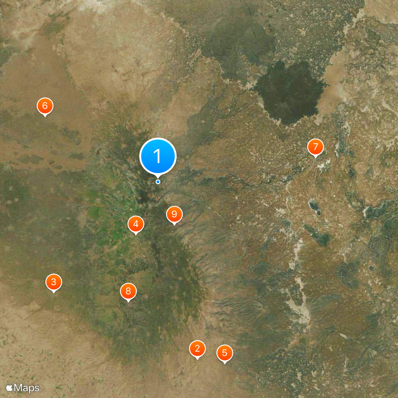 Gouvernement as-Suwaida Karte