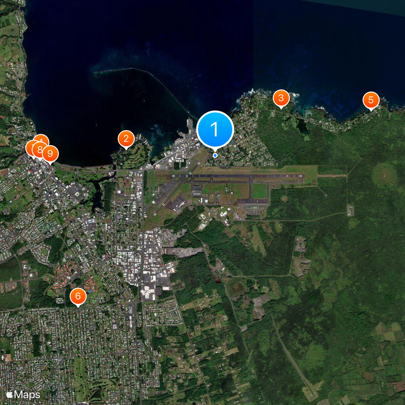Hilo International Airport Map