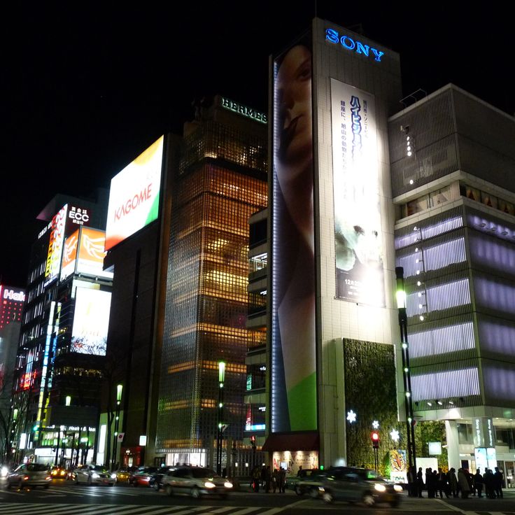 Quartier Commercial de Ginza