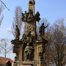 Maria plague column in Chlumín