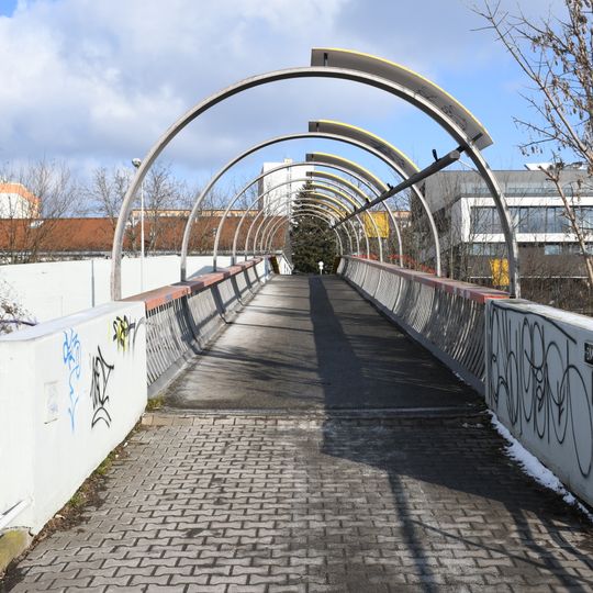 Černá Pole - Lesná footbridge