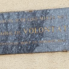 Commemorative plaque