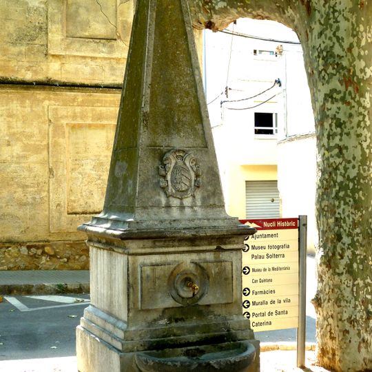 Font pública del passeig de l'Església