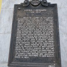 Licerio I. Geronimo historical marker