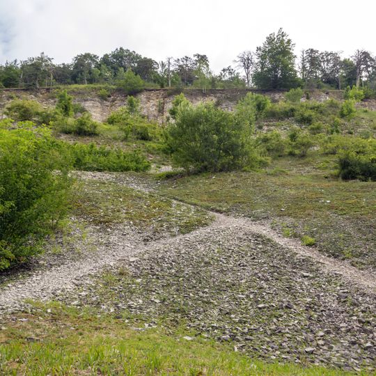 Aufgelassener Steinbruch am westlichen Arzberg