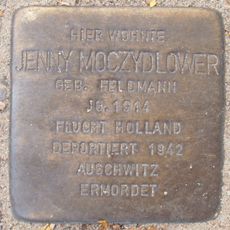 Stolperstein en memoria de Jenny Moczydlower
