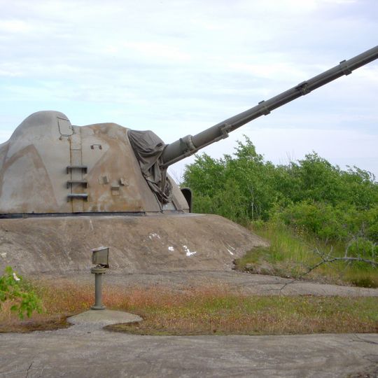 Landsort 120-mm. Heavy Artillery Battery