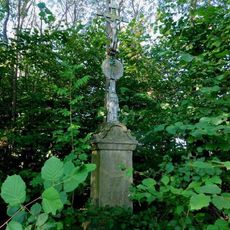 Kříž na odbočce k Petrovickému rybníku