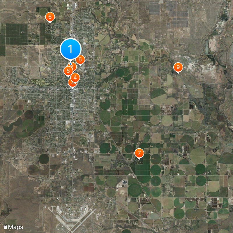 New Mexico Military Institute Map