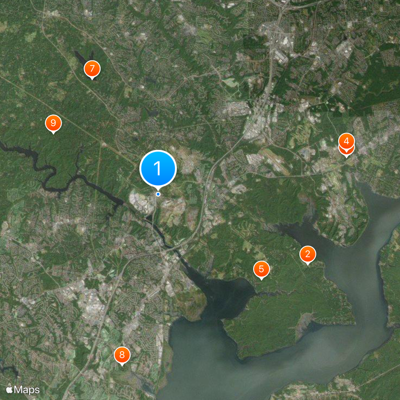 Lorton Reformatory Map