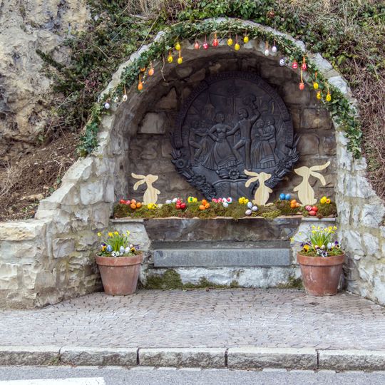 Easter fountains in Alfeld