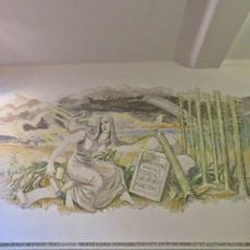 Monument in het voormalige gemeentehuis