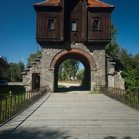 Gate house in Krobielowice