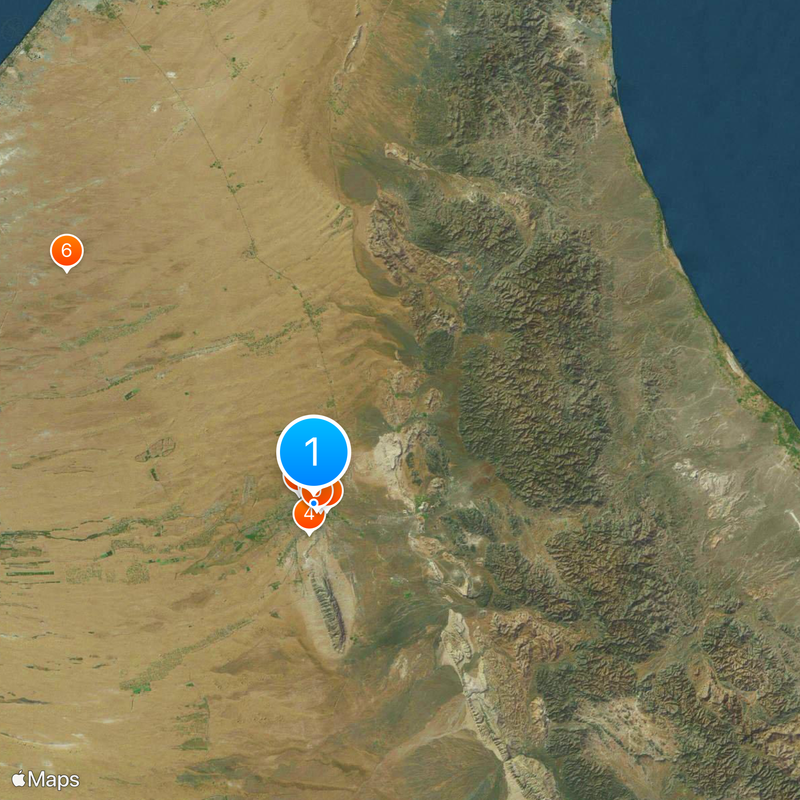 United Arab Emirates University Map