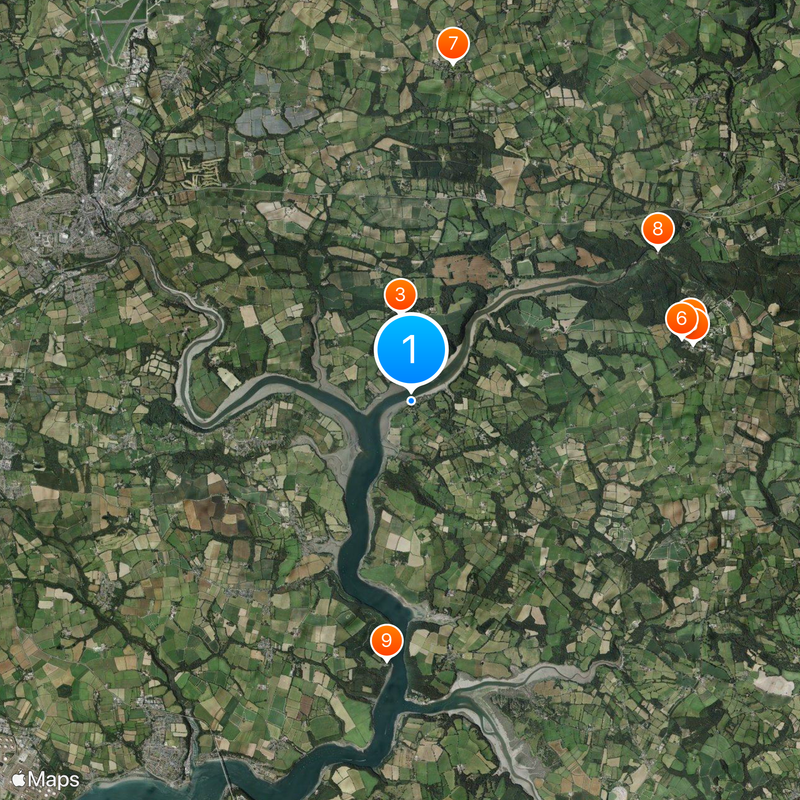 Big House, Landshipping Map