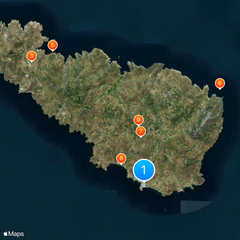 Tinos Map