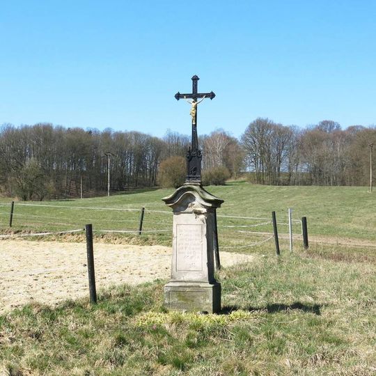 Kříž na severním okraji Brniště