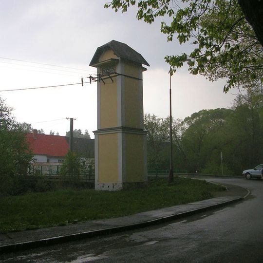 Most silnice II/406 přes Bolíkovský potok v Dolním Bolíkově