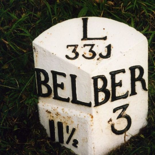 Milepost By Scremerston Old Coal Mine