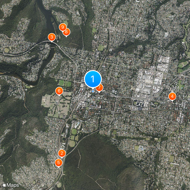 Shirelive Church Map
