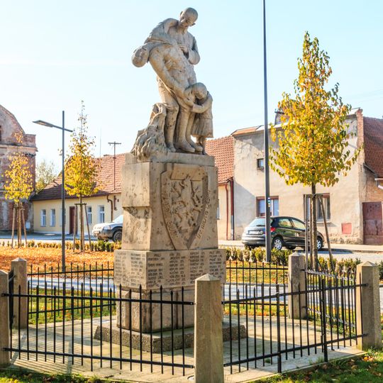 Pomník padlých v Horním Jelení