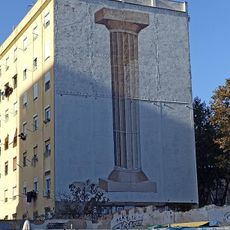 Columna romana (pintada)