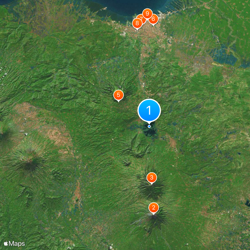 Rawa Pening Lake Map