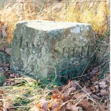 Milestone, W of Wood Cottage in Woodlands Valley