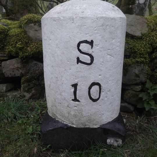 Milestone Approximately 120 Metres South East Of Sportsmans Inn