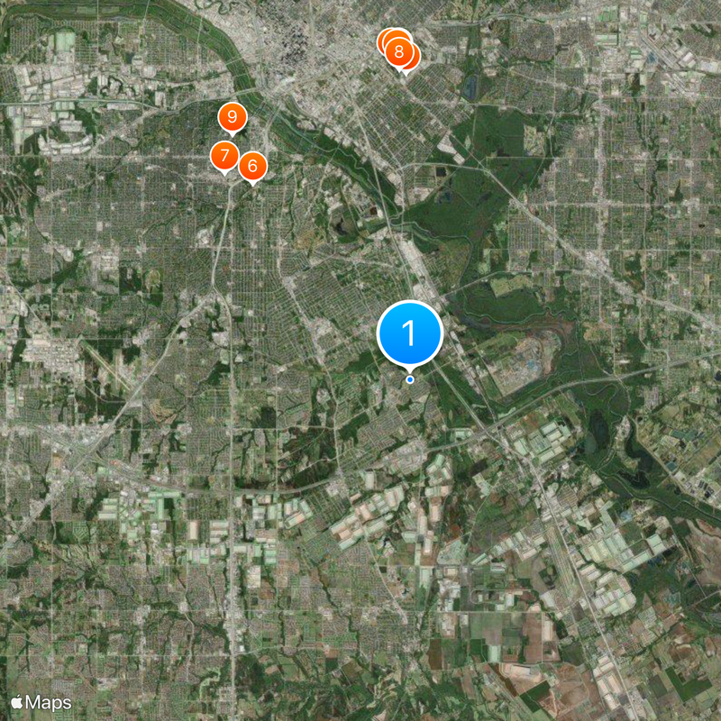 Paul Quinn College Map