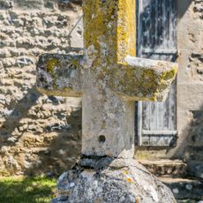 Wayside cross, Catholic church building