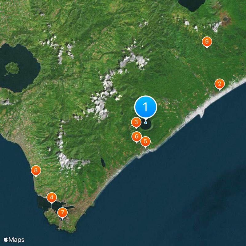 Lake Kuttara Map