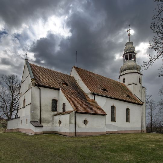 Saint Martin church in Pomocne