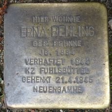 Stolperstein en memoria de Erna Behling