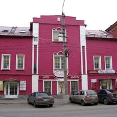 Городская усадьба В.П. Карпова. Флигель кирпичный (Архангельск)