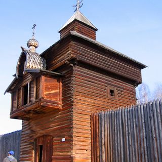 Spasskaya tower from Ilimsk (Taltsy)