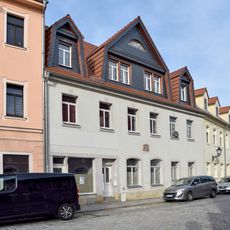 Relief an einer Fassade Meißner Straße 28