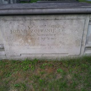 Grave of Johann Zoffany