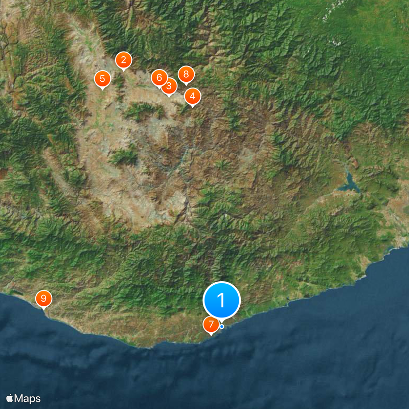 Huatulco Map