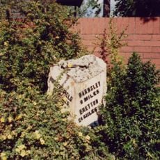 Milestone In Front Of Number 263