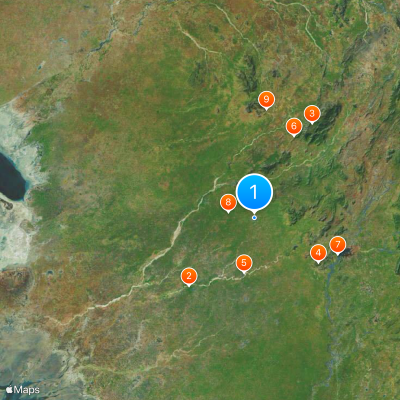 Banaskantha district Map