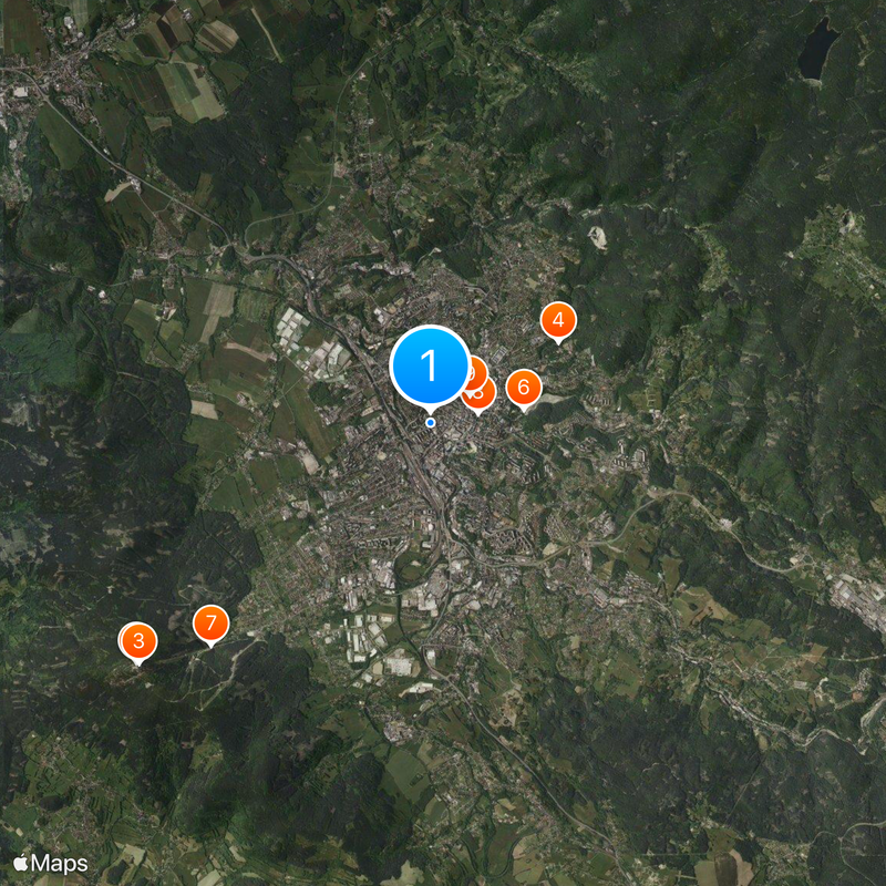 Liberec Mapa