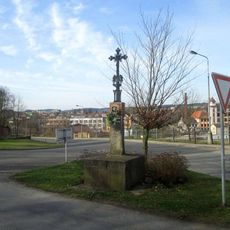 Kříž v Pelhřimově na křižovatce u Křemešnické ulice