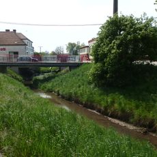 Most silnice I/55 přes Salašku ve Starém Městě na náměstí Hrdinů