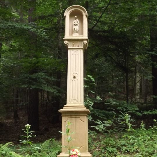 Boží muka západně od Potštejna