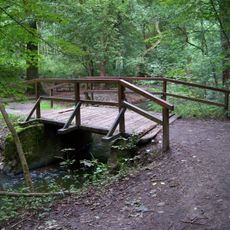 Lávka přes Šárecký potok východně od usedlosti Želivka