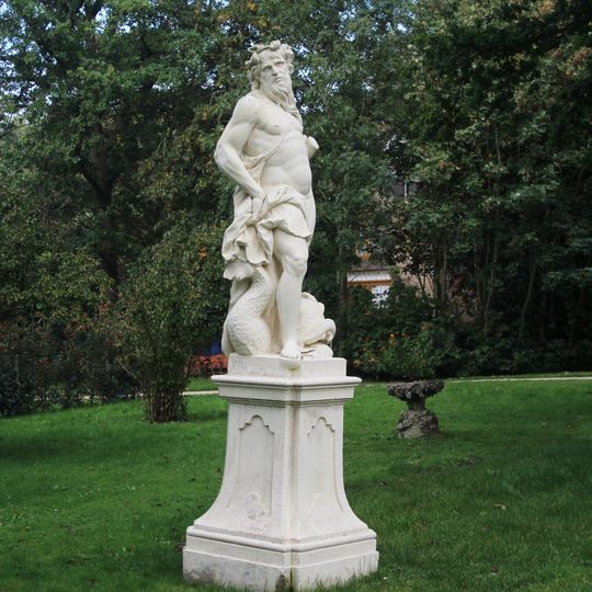 Tuinbeeld van Neptunus