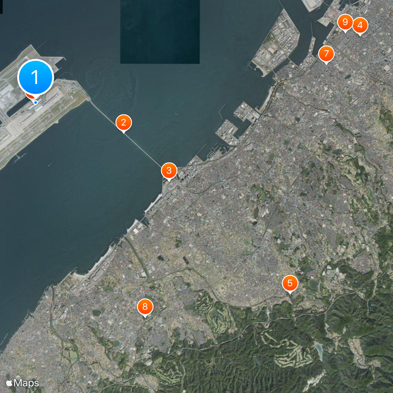 Kansai Airport Station Map
