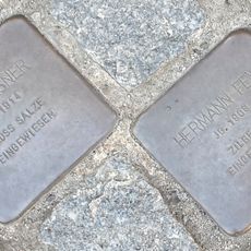 Stolperstein à la mémoire de Otto Elsner
